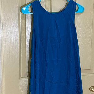 Worthington Petite Medium Blue Dress Tank Top